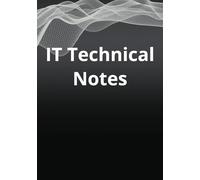 IT Technical Notebook: IT Notebook | 7x10, 100 pages | Project, Grid, Lined and Combo pages | Great for staying organised, planning and notes for everyday tasks