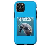 It time for Manatee Conservation "Protect the Locals" Sea L Case for iPhone 11 Pro