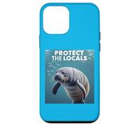 It time for Manatee Conservation "Protect the Locals" Sea L Case for iPhone 12 mini