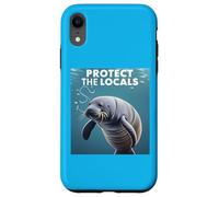 It time for Manatee Conservation "Protect the Locals" Sea L Case for iPhone XR