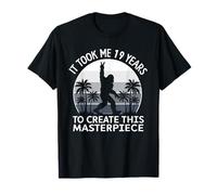 It Took Me 19 Years Masterpiece Bigfoot Sasquatch Birthday T-Shirt