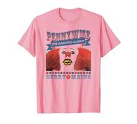 IT: TV Mini Series The Dancing Clown T-Shirt, Men, Pink, X-Large