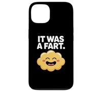 It Was A Fart Cute Funny Cloud Poop Humor Case for iPhone 13