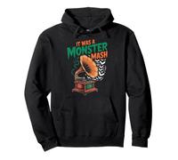 It Was A Monster Mash retro Halloween party vibe Pullover Hoodie