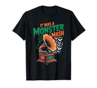 It was A Monster Mash Retro Halloween Party Vibe T-Shirt