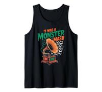 It was A Monster Mash Retro Halloween Party Vibe Tank Top