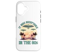 It Was Acceptable in the 80s Palm Trees Sunset Summer Case for iPhone 16