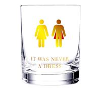 It Was Always A Cape Whiskey & Water Glass - Empowering Feminist Mug - Dismantle Gender Stereotypes One Sip At A Time, Great Mother’s Day Valentine’s Gift For Women, Girls, Mom, Wife, Feminist Friends