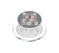 It Was Jesus All Along Christian Faith Quote PopSockets PopGrip for MagSafe