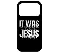 It Was Jesus All Along Faith Grace Distressed Style Case for iPhone 17 Pro