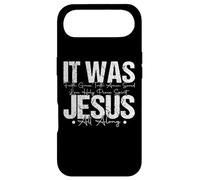 It Was Jesus All Along Faith Grace Distressed Style Case for iPhone Air