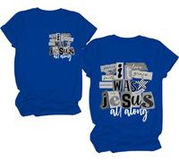 It was Jesus All Along Shirt, It was Jesus All Along T-Shirts for Women Man Royal Blue