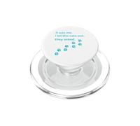 It Was Me I Let The Cats Out They Asked Humor Saying PopSockets PopGrip for MagSafe
