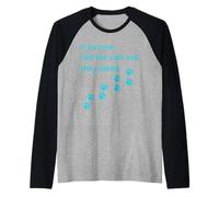 It was Me I Let The Cats Out They Asked Humor Saying Raglan Baseball Tee