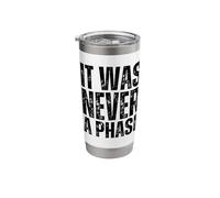 IT was Never A Phase, It's A Lifestyle :Elder Emo Still Emo Stainless Steel Insulated Tumbler