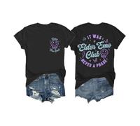 It was Never A Phase Shirt Elder Emo Club Tshirt Black