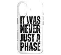 IT WAS NEVER JUST A PHASE, Its A Lifestyle :Elder Still Emo Case for iPhone 17
