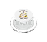 It Was Not Easy Peasy Funny Silly Goose Lemon Stand Lemonade PopSockets PopGrip for MagSafe