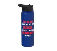 It was not Said as Evil as it was Meant Stainless Steel Insulated Water Bottle