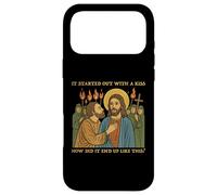 It Was Only a Kiss - Jesus & Judas Parody Quote Case for iPhone 17 Pro Max