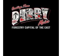 IT - Welcome To Derry Postcard Unisex T-Shirt - Black - L