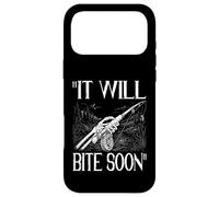 IT WILL BITE SOON Funny Optimistic Confident Fly Fisher Fish Case for iPhone 17 Pro Max