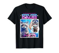 It Will Escalate Anyway Bruh (Funny Bootleg Racoon Graphic) T-Shirt