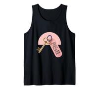 It Will Not Open If It's Not Your Door Key Quote Tank Top