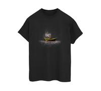IT Women's Pennywise Boat Cotton Boyfriend T-Shirt in Black | Size: Large IT Black L