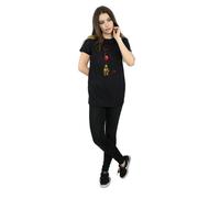 IT Women's Pennywise Shadow Cotton Boyfriend T-Shirt in Black | Size: 3XL IT Black 3XL