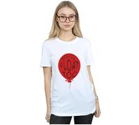 IT Women's Pennywise You´ll Float Too Cotton Boyfriend T-Shirt | Size: 2XL IT White 2XL