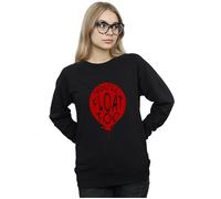 IT Women's Pennywise You´ll Float Too Sweatshirt in Black | Size: 2XL IT Black 2XL