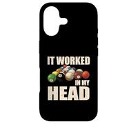 It Worked-In My Head Billiards Sport Pool Pro-Player Skill Case for iPhone 17