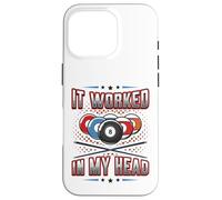 It Worked In My Head Pool Billiards Case for iPhone 16 Pro