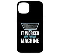 It Worked On Their Machine Funny CS Teacher Humor Case for iPhone 13