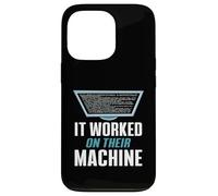 It Worked On Their Machine Funny CS Teacher Humor Case for iPhone 13 Pro
