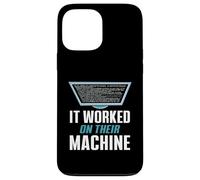 It Worked On Their Machine Funny CS Teacher Humor Case for iPhone 13 Pro Max