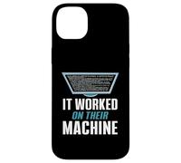 It Worked On Their Machine Funny CS Teacher Humor Case for iPhone 14 Plus