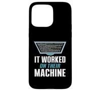 It Worked On Their Machine Funny CS Teacher Humor Case for iPhone 15 Pro Max