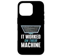 It Worked On Their Machine Funny CS Teacher Humor Case for iPhone 16 Pro