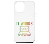 It Works On My Machine Funny Programmer Excuse Reggae Design Case for iPhone 12 Pro Max