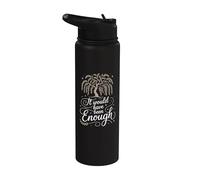 It Would Have Been Enough Chosen People Christian Groovy Stainless Steel Insulated Water Bottle