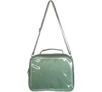 Ita Bag Japanese Crossbody Tote Kawaii Clear Window Shoulder Bag(Green)