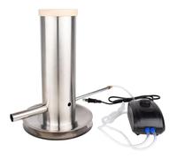 ITA Cold Smoke Generator in Stainless Steel - Smoker for Wood Stoves and Smoker - Smoke Generator for Cold Smoking of Fish, Meat, Cheese