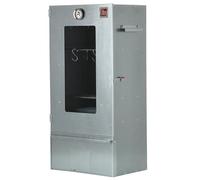ITA Räucherofen 7000 - Premium Smoker with 3 Floors - Alloy Steel, with Window & Thermometer - Quality Made in EU Direct from the Manufacturer - Smoker for Cold and Hot Smoking