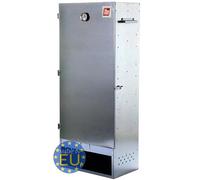 ITA Smoker Oven 7003 111 x 29 x 47 cm - Premium Smoker Cabinet with Thermometer & Accessories - Galvanised Metal - Corrosion Resistant, Durable - Smoker for Meat, Fish, Cheese, Sausages