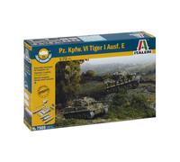 ITALERI Pz.Kpfw.VI Tiger Tank I Fast Assembly 7505 1:72 Model Kit Tanks