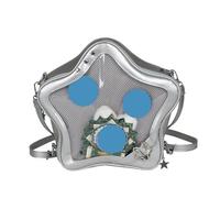 Itabag Backpack Crossbody Bag Star Shaped Shoulder Bags Multi Purpose Pins Display Satchel With Insert For Womens Ita Crossbody Shoulder