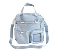 Itabag Backpack Purse Clear Shoulder Bag Transparent School Bag Daypack 3 Way Large Capacity Backpack for Women Girls