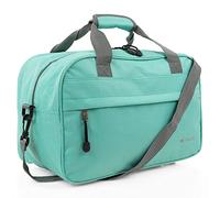 ITACA - Cabin Travel Bag 40X25X20 Women and Men Foldable Lightweight Waterproof Weekend Bag Women Travel Bag Hand Compatible Ryanair, Mint, Mediano, Urban